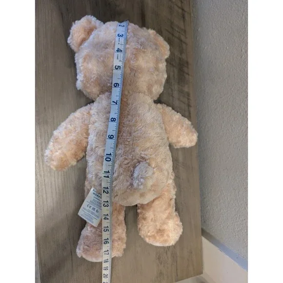 Build-A-Bear Tan Teddy Bear Plush 17” Classic Brown Stuffed Animal | B.A.B Paw - Picture 2 of 8